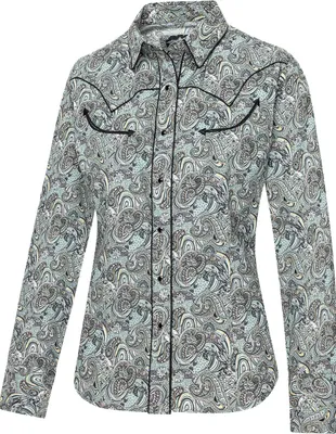 Produktbild von Stars & Stripes Damen Westernbluse »WILLOW« Gr.M