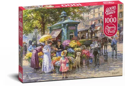 Image de Puzzle 1000 pièces Blumenmarkt 30226 Cherry Pazzi