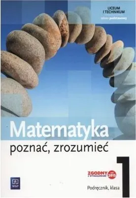 Zdjęcie produktu dla Laszczyk, Z: Matematyka Poznac, zrozumiec 1 Podrecznik Zakre