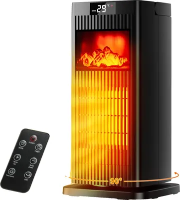 Obrázok produktu pre Elektrický ohrievač s ventilátorom, PTC keramická technológia, 1500 W výkon, 90° oscilácia