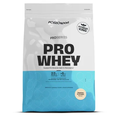Immagine prodotto di Polleo Sport Pro Whey, 2 kg - Biscotti e panna