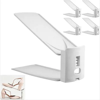Imagen del producto de Juego de 5 estanterías para zapatos que ahorran espacio