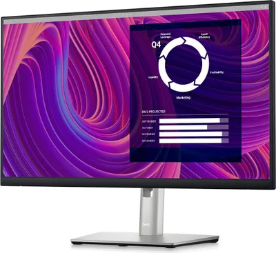 Produktbild von DELL P Series 60,45 cm (23,8")-Monitor – P2423D, 60,5 cm (23.8"), 2560 x 1440 Pixel, Quad HD, LCD, 5 ms, Schwarz