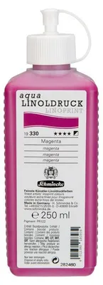 Immagine prodotto di Colore per linoleografia Schmincke aqua-LINOPRINT 250 ml - 440 Ciano