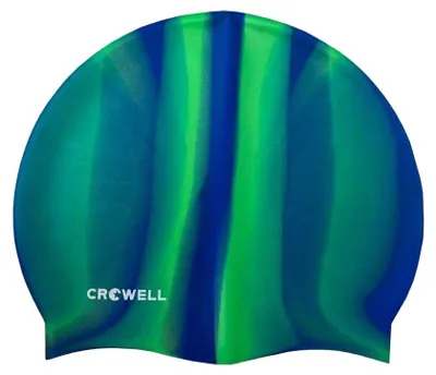 Produktbild von Crowell - Bademütze für Herren/Damen Unisex, Silikon PP12671 (Einheitsgröße) (Blau/Grün)