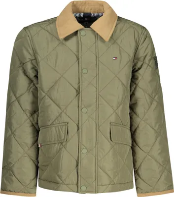 Produktbild von Kinderjacke Grün mit Stickerei, Taschen & Reißverschluss – Stilvoll & Praktisch