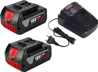 Image de Batterie pour aspirateur, 18V, capacité 6000mAh, chargeur 6.0AH x 2