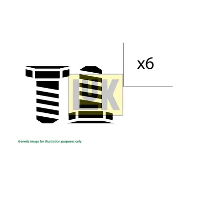 Produktbild von Luk Schraubensatz, Schwungrad  411 0156 10