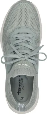 Produktbild von Tamaris Damen Sneaker Sock Stretch Schlupfschuh lose Einlagen 1-23769-44, Größe:41 EU, Farbe:Grün