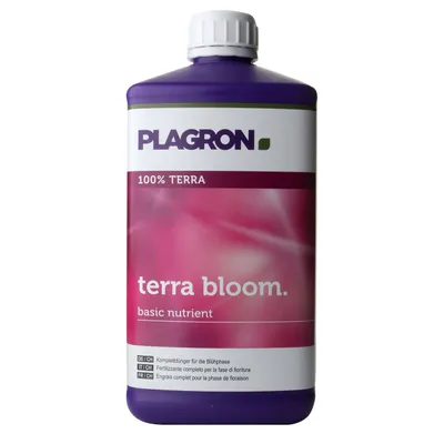 Produktbild von Plagron Terra Bloom 1L – Blütendünger für Indoor & Outdoor Grow