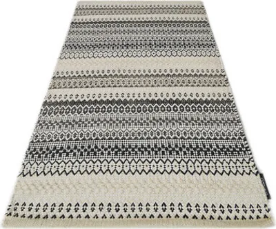 Immagine prodotto di Kelim Zafferano 36 crema/nero (160x230 cm)