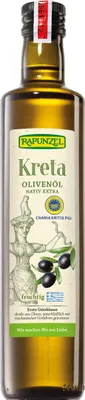 Produktbild von Open Food 4006040002062, Olivenöl, 500 ml, D, Palmöl, Olivenöl nativ extra aus kontrolliert ökologischer erzeugung, 900 kcal