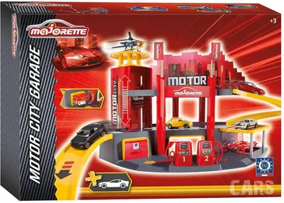 Obrázok produktu pre Majorette - Garáž Motor City s autom 2058211