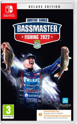 Produktbild von Bassmaster Fishing Deluxe 2022 Code in einer Box (NSW)