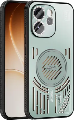 Obrázek produktu pro Magnetické pouzdro pro Oppo Reno15 Pro Max hliníkové nárazuvzdorné ochranné pouzdro s odvodem tepla a fólií na čočku Zelená