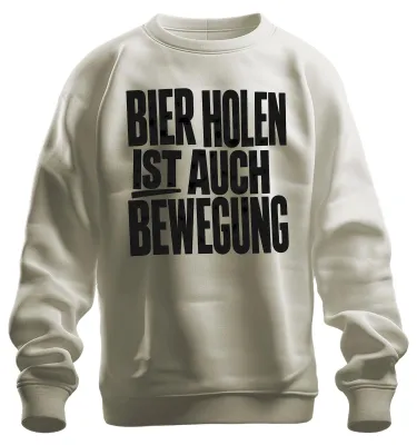 Immagine prodotto di Comprare birra, un'attività che comporta movimento. Divertente, da bere, pub, regalo, felpa, maglione, natura, taglia 3XL
