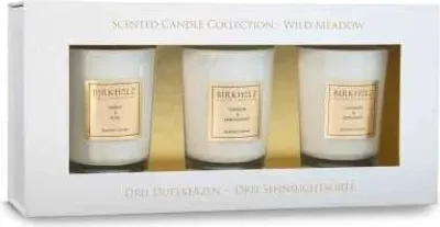 Zdjęcie produktu dla Zestaw świec zapachowych Birkholz Wild Meadow Set