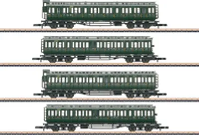 Immagine prodotto di Märklin 87565 Z Set di 4 carrozze passeggeri DB (87565)