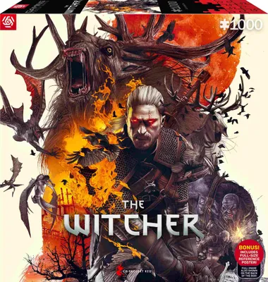 Obrázek produktu pro Good Loot Puzzle: Wiedźmin (The Witcher) - Potwory, 1000 elementów