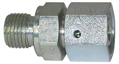 Produktbild von Riegler Einstellbare gerade Einschraubverschraubung, G3/8a., Rohr-AØ12mm, Stahl verz., 315 bar