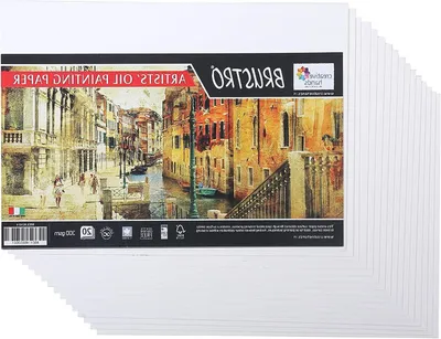 Productafbeelding van Olieverfpapier - Tekenen en schilderen - Kunstcreatie - Zuurvrij - 10x14 cm - Niet gespecificeerd