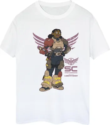 Produktbild von Disney - "Lightyear Star Command" T-Shirt für Damen BI50394 (M) (Weiß)