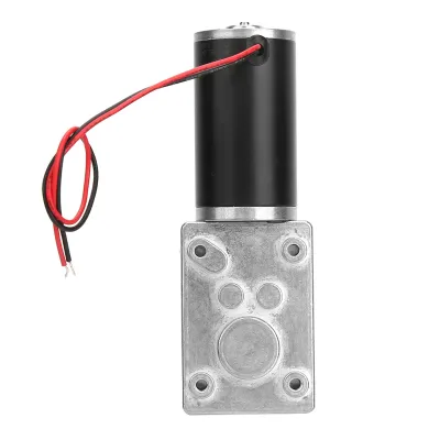 Obrázek produktu pro Elektromotor s redukcí otáček, reverzibilní šnekový motor, hřídel 8 mm, 24 V (100 ot./min)