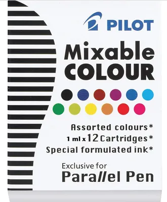 Obrázok produktu pre Náplne do pera Parallel Pen – sada 12 kusov
