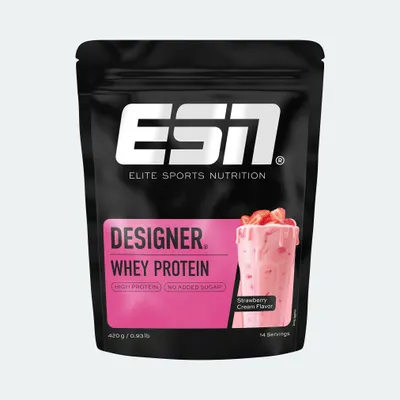 Produktbild von ESN Designer Whey 420 g Strawberry Cream