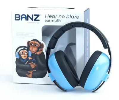 Immagine prodotto di Banz - Cuffie antirumore per bambini Sky Blue Banz