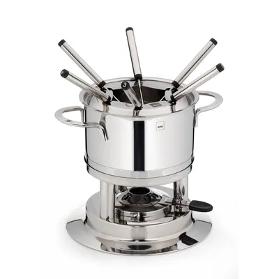 Produktbild von Kela Fondue-Set Cailin Edelstahl 18/10 10tlg 20cm 22cmØ 1,7l, 10968