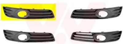 Produktbild von VAN WEZEL 0334592 Stoßstangen-Abdeckung Vorne Rechts für AUDI A3 Sportback (8PA) A3 Schrägheck (8P1)