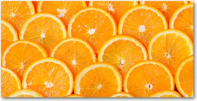 Produktbild von Tulup® Küchenrückwand Spritzschutz aus Glas -100x50 -Spritzschutz auf gehärtetes GlasDeko Essen Getränke Orangenscheiben