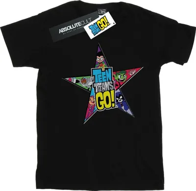 Produktbild von DC Comics - "Teen Titans Go" T-Shirt für Damen BI46754 (M) (Schwarz)