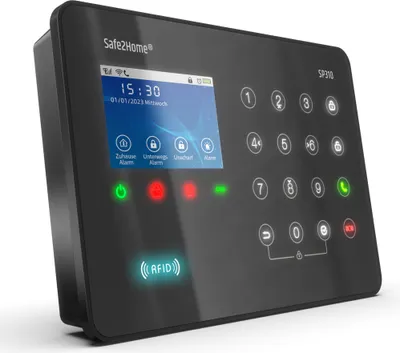 Obrázek produktu pro SAFE2HOME SP11-880001B SP310 BASIS Funk Alarmanlagen Zentrale