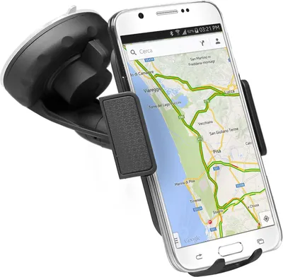 Produktbild von Handy-Autohalterung für Smartphones bis zu 6 Zoll, Schwarz