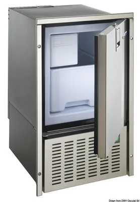 Image de ISOTHERM Machine à glaçons White Ice Inox 230 V , 1 pièce