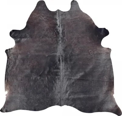 Image de Tapis Kilm en cuir de vache fait main