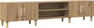 Image de vidaXL Armoire TV Artisan-Chêne 180x31,5x40 cm Bois composite