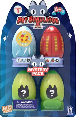 Image de Pet Simulator Minifiguur 4-Pack