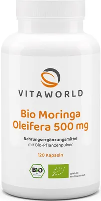 Produktbild von Moringa Oleifera 500 mg  (120 Kps)