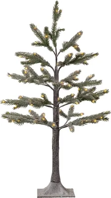 Produktbild von LED Tannenbaum "Fichte" 90cm x 55cm Warmweiß