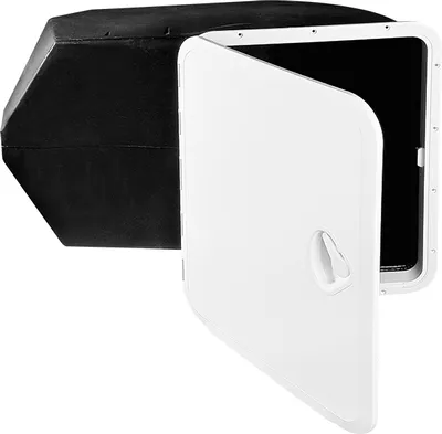 Produktbild von Staufach TOP LINE für Gasflasche 5kg weiß 480 x 590 mm