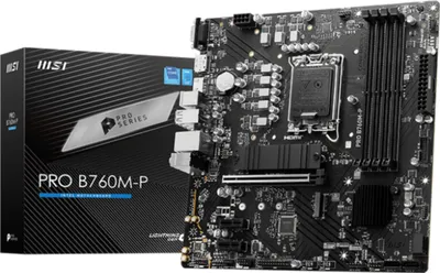 Produktbild von Msi 7E02-009R Pro B760M-P
