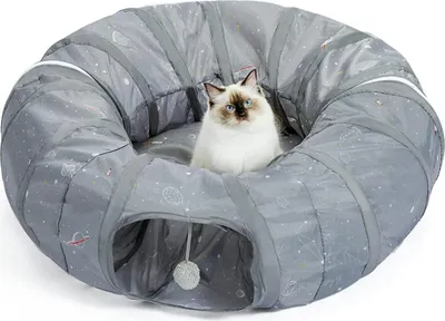 Produktbild von Famanu Kattentunnel - Vielseitiger Spieltunnel für Katzen