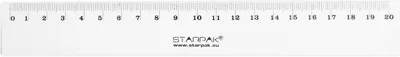 Immagine prodotto di Righello in plastica 20 cm Starpak 283238