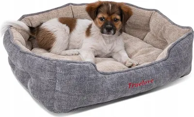 Produktbild von Truelove Cloud Hundebett, klein, Grau, S, Yorkie, Chihuahua