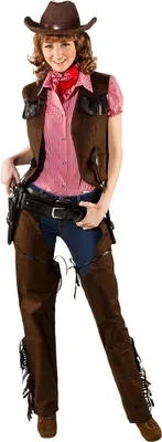 Produktbild von Cowgirl Chaps WildKunstleder, Größe:40/42