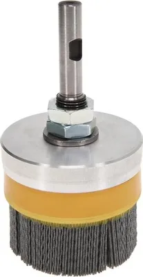 Image de Brosse à disque ATB Spannset, 76 mm, pour machines ATB, avec brosse de recouvrement de 70 mm