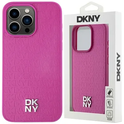 Produktbild von DKNY, Schutzhülle Apple iPhone 15 Pro Max MagSafe kompatibel, Rosa
